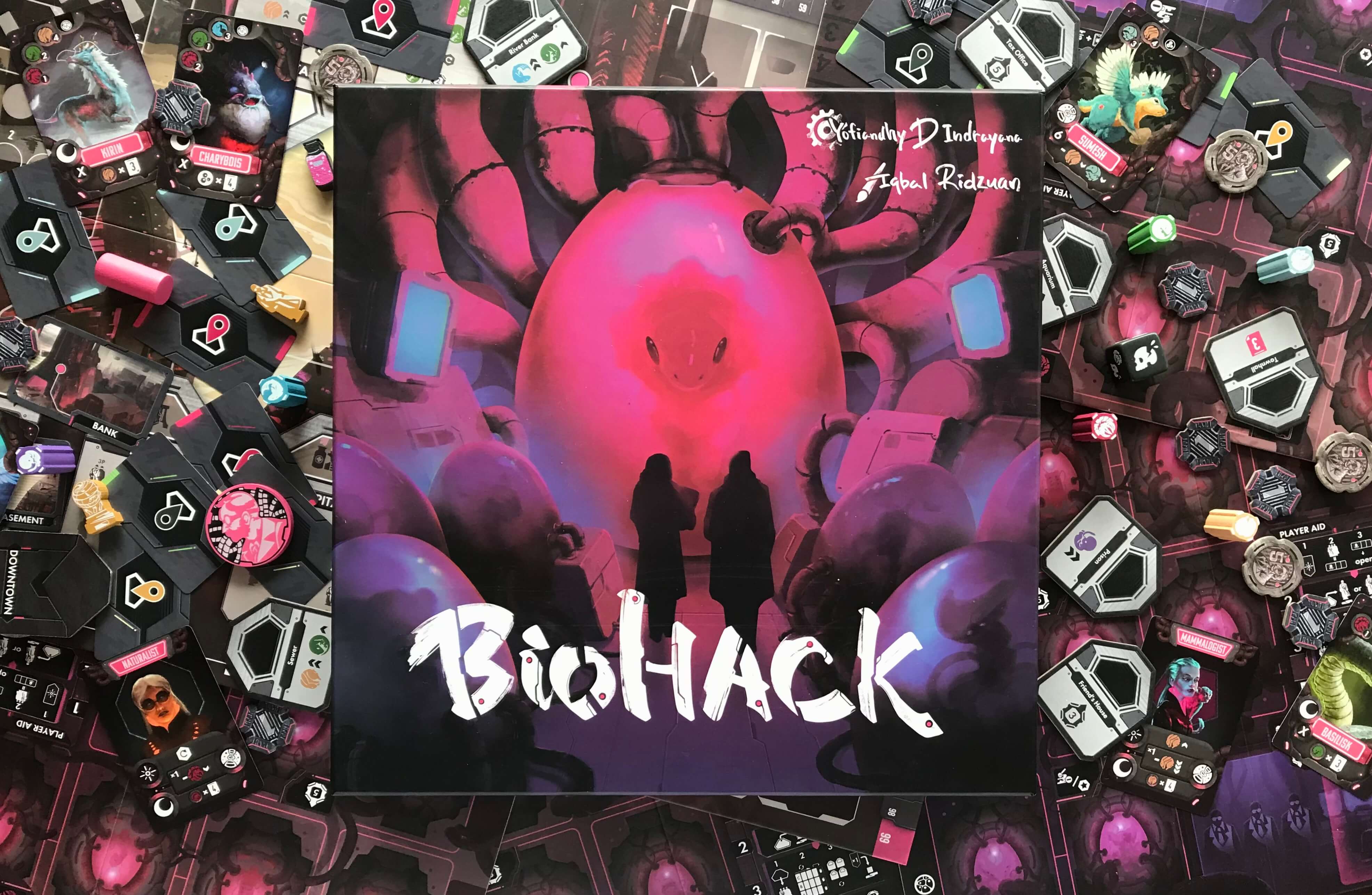 ボードゲーム Biohack バイオハック