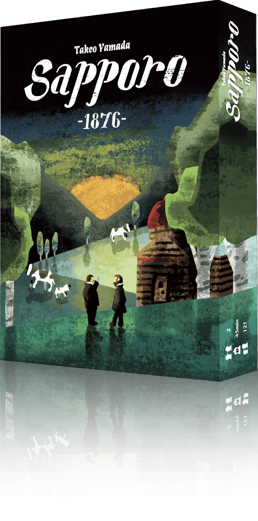 ボードゲーム Sapporo1876 パッケージ